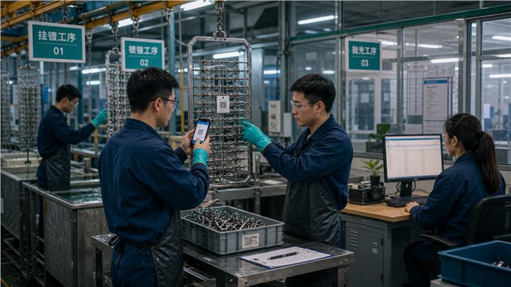 生产现场工序交接